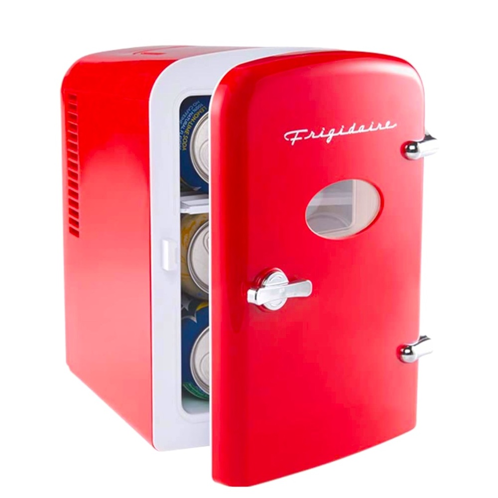 Red 6 Can Mini Fridge
